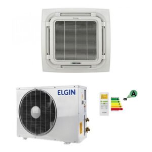 Ar Condicionado Split Cassete Plus Elgin KPFI 18000 Btus Frio R-410 220V